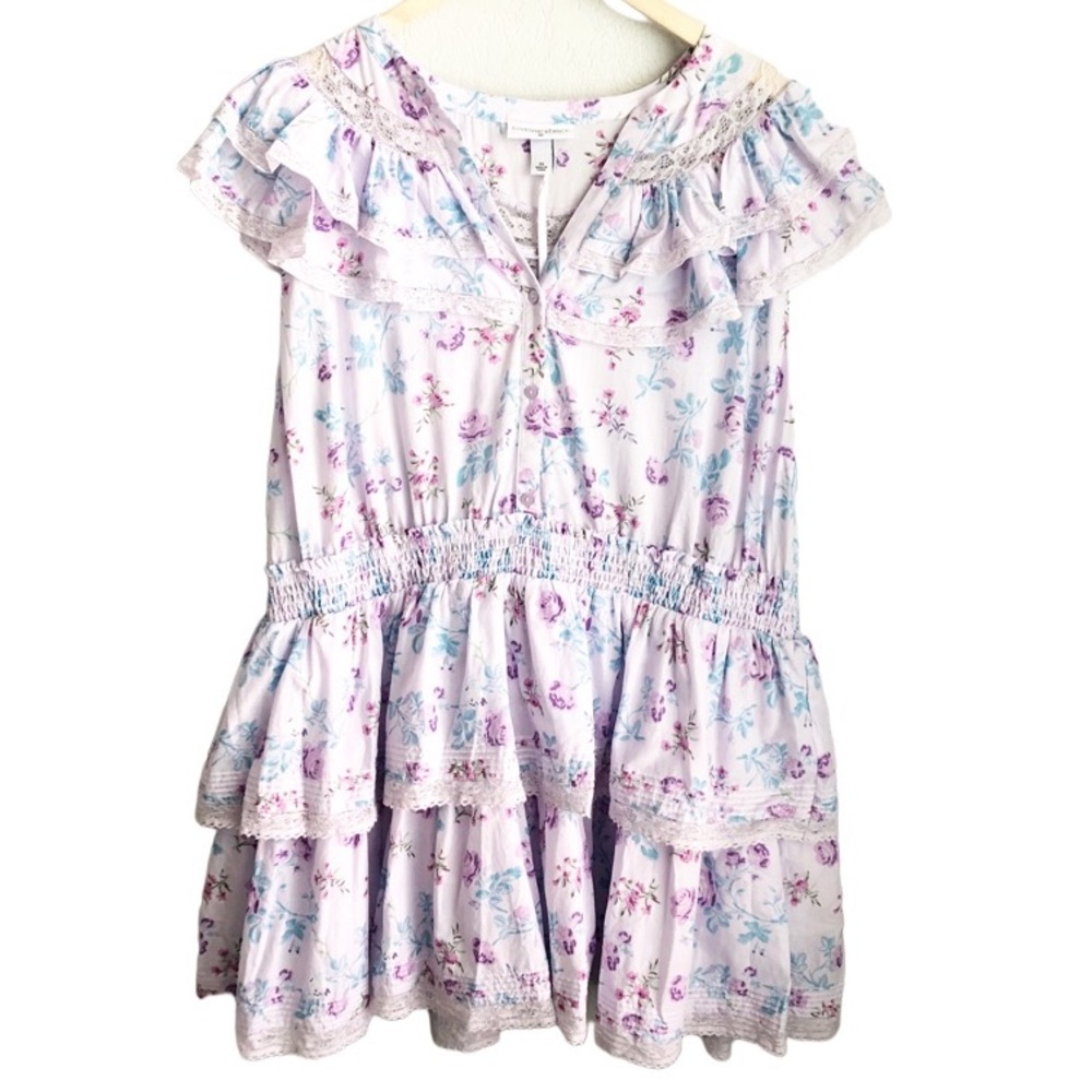 LOVESHACKFANCY Target Lou cottagecore dress NEW